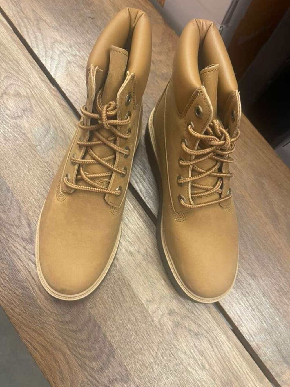 Timberland Women's Stone Street 6 Inch Waterprroof Wheat Full Grain A2H3C-EN1